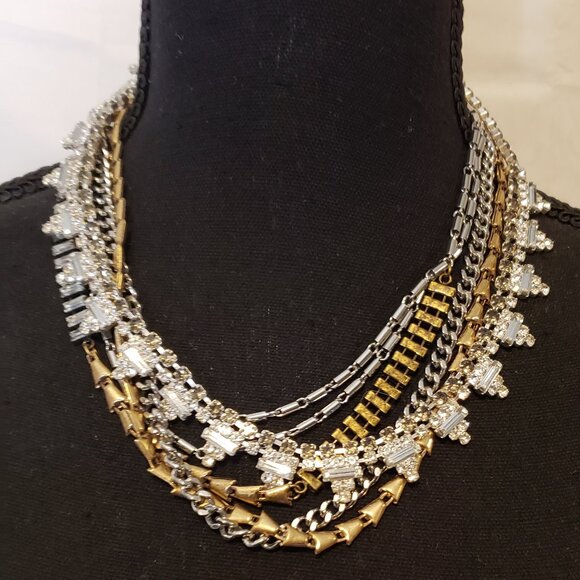 Stella Dot Multi-Layer Sutton Necklace - Picture 1 of 4